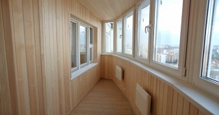 Отделка, остекление, утепление балконов в Якутске от 212 руб. м/2.